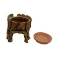 thumbnail image 4 of jinwen Fish Tank Hideout Decorative Decor Habitat Basking Area for Frog Betta Snake W1234, 4 of 9