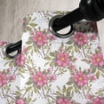 thumbnail image 4 of Ambesonne Flower Grommet Curtain, Dog Rose Garden Floral, 50" x 54", Lime Green Pale Pink, 4 of 6