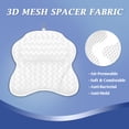 thumbnail image 4 of Spa Bath Pillows for Jacuzzi Hot tub, Bath Cushion for Bathtub, Hot Tub, Home Spa Non-slip Luxury Support for Head, Neck, Back and Shoulders with Strong Suction Cups, 4 of 6