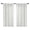 Ivory, variant on 2 Panels Linen Curtains Set for Living Room Bedroom, Light Filtering Textured Soft Window Curtain, Airy Soft Rod Pocket Elegant Drapes