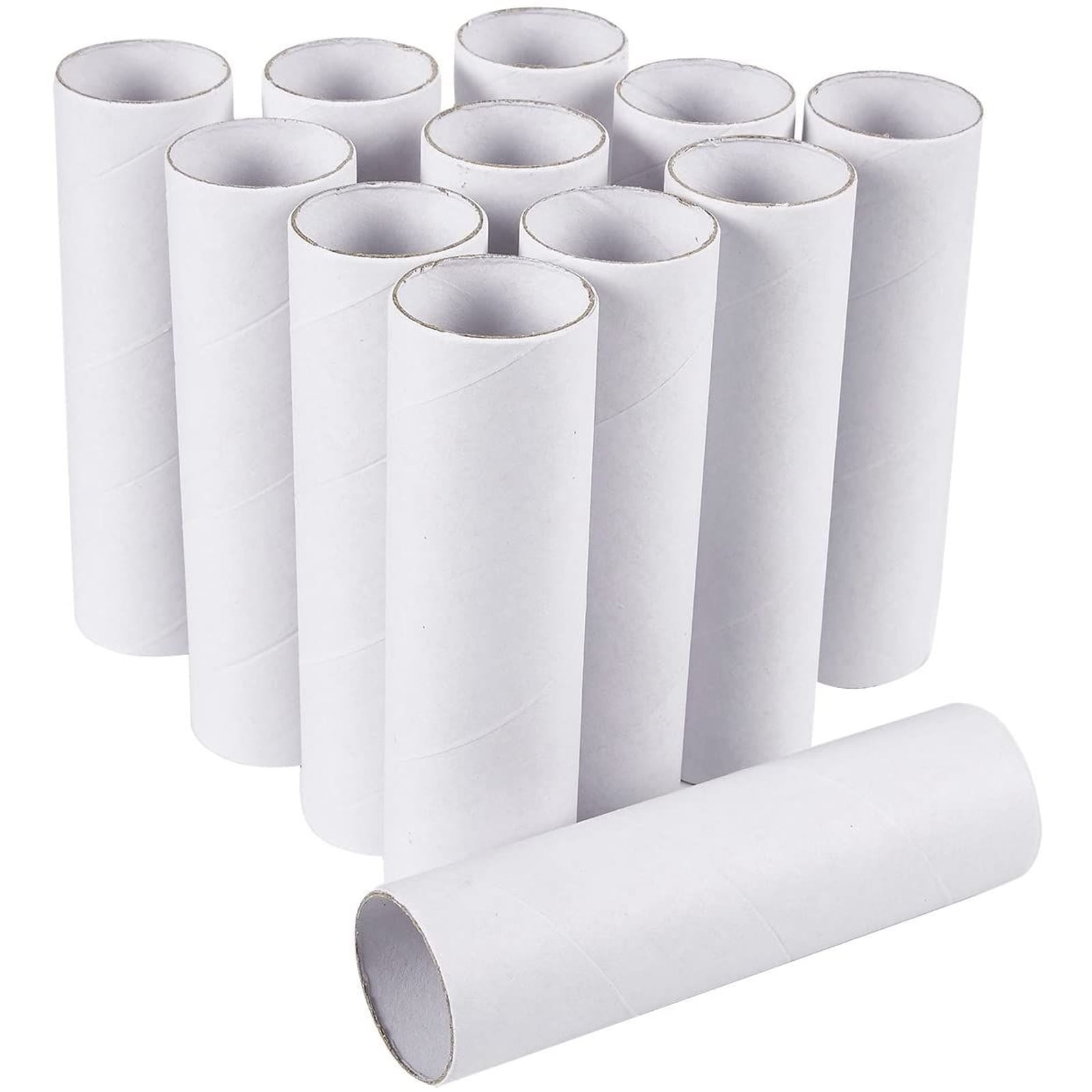 10 Heavy Duty Thick Cardboard Paper Art Tubes 4" 