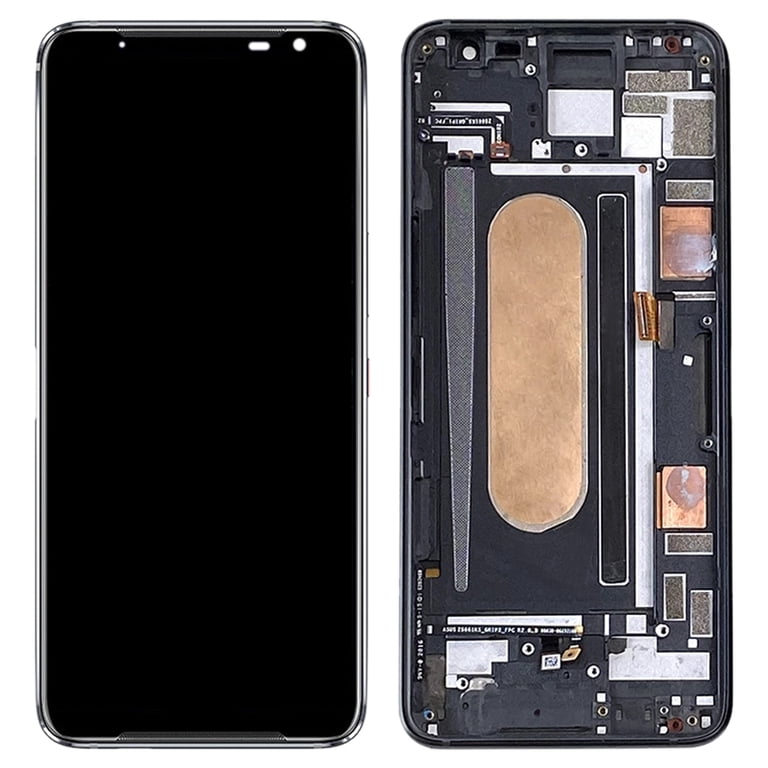 OLED LCD Screen For ASUS ROG Phone 3 ZS661KS I003DD - Full Assembly Digitizer With Frame (Black)