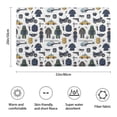 thumbnail image 3 of Police and Helicopter White Pattern Non Slip Microfiber Bathroom Rugs, Soft Rubber Backing Bath Mats for Bathroom Floor Tub and Shower,20"x32", 3 of 5