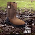 thumbnail image 2 of Botas de trabajo Carhartt Ironwood con puntera de seguridad impermeables para hombre, 2 of 7