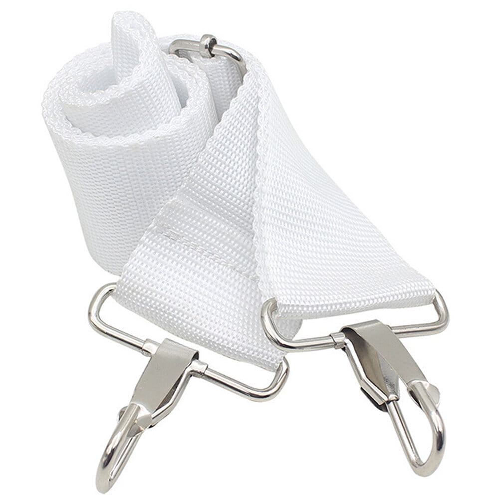 Snare Drum Suspender Strap Snare Drum Suspender Strap Oxford Cloth Strap White Adjustable Sling