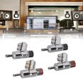 thumbnail image 4 of 4pcs BA1403R Banana Plug,Locking Rhodium Plated Speaker Banana Connectors,Double Screw Lock, Contact And Wear Resistance,for Speaker,Wire AV Receiver,Amplifiers, 4 of 8