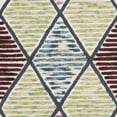 thumbnail image 6 of SAFAVIEH Kenya Lesleigh Colorful Geometric Area Rug, Ivory/Multi, 6' x 9', 6 of 7