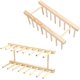 thumbnail image 2 of Estante para platos de 2 partes, estante para platos, estante de madera para cocina madera para guardar platos, libros, copas de vino Adepaton WL-00698, 2 of 7