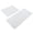 White, variant on Director Chair Canvas Replacement Seat Cloth Cover Kit with Wooden Sticks, Universal Fit Set for Home and Casual Makeup Chairs, Multicolor Decor Pattern (20.5 x 16.5 inches / 52 x 42 cm)
