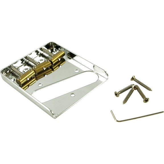 WD Replacement Vintage Intonated Bridge For Fender Telecaster Chrome