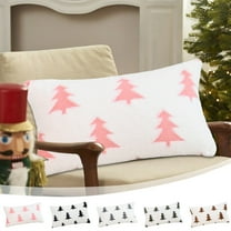 Taotanxi Tree Xmas Pillows, 20" x 12", Gray