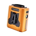 thumbnail image 4 of Mini ventilador portátil de cinturón con 5 velocidades, ventilador personal para exteriores naranja, 4 of 9