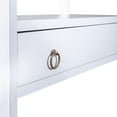 thumbnail image 2 of East End Wood Accent Bookcase in White, 2 of 11