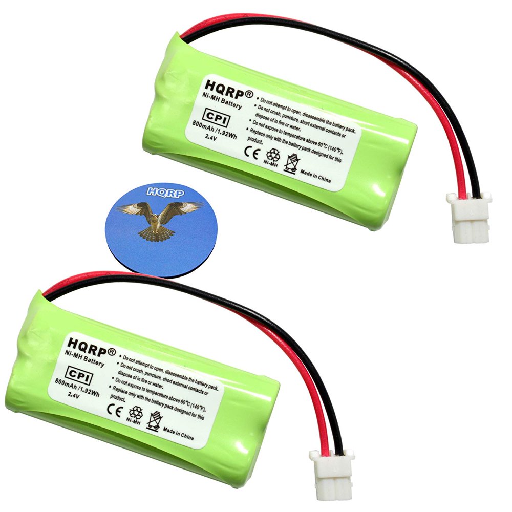 HQRP Phone Battery 2Pack for VTech CS65292 CS6649 CS66492 CS6719