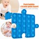 thumbnail image 1 of Juguetes sensoriales de burbujas de empujerompecabezas de escritoriojuguetes antiestrés para autismo (azul) Ehuebsd Para estrenar, 1 of 1