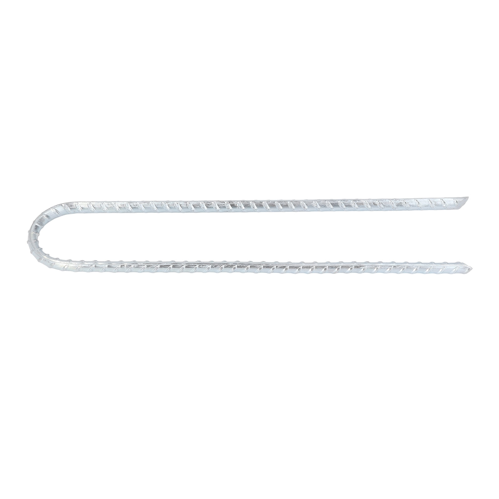 U Shaped Stake Hook, Ground Anchor 30Pcs Metal 12in Support Multipurpose Rustproof  For Tent