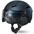 thumbnail image 1 of Casco de esquí Odoland con visera 2 en 1, color azul medianoche, 1 of 6