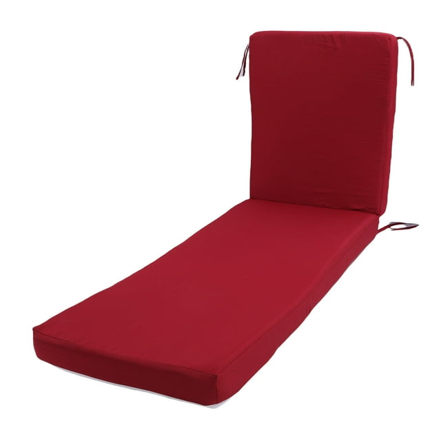 Almohadilla Para Tumbona A Prueba De Decoloración, Cojín Para Sillón, Lazos Extraíbles