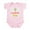 Petal Pink, variant on CafePress - Catholic Baby Infant Bodysuit - Baby Light Bodysuit, Size Newborn - 24 Months