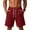 141#Wine, variant on Heavyweight Thick Men's Sweat Shorts Baggy Sweatpants Mens Lounge SweatShorts Complexion 3XL