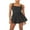 Black, variant on Rdhnmea Tennis Dress for Women Underneath Sleeveless Solid Color Athletic Golf Dresses Workout Exercise Sports Dress