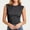 Dark Gray, variant on ITSAME Womens Ribbed Tank Tops Crewneck Sleeveless Shirts Summer Stretchy Casual Tops White Size L