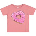 thumbnail image 3 of Inktastic Heart Shaped Donut with Pink Icing and Sprinkles Boys or Girls Baby T-Shirt, 3 of 5