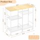 thumbnail image 3 of Carro de Cocina con Ruedas TresNio Organizador de Almacenamiento 89x36x82 cm, 3 of 7