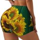 thumbnail image 1 of Balery Sunflowers in Bucket Pantalones cortos de entrenamiento estampados para mujer, sin costuras, ajustados, para gimnasio, yoga, correr, deportes, ejercicio activo, fitness.-X-Large, 1 of 8