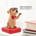 thumbnail image 2 of Adorable columpio solar con forma de perro que saluda, decoración para el hogar, accesorios para el coche, adorno de mesa (n.° 1), 2 of 13