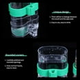 thumbnail image 4 of 2 pcs Automatic Feeding Bird Feeder for Cage, Parakeet Water Dispenser Parrot Feeder Parakeet Waterer Cockatiel Cage Accessories, for Budgies Finch Canaries Lovebirds, 4 of 7