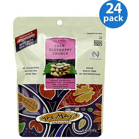 Mrs Mays Naturals Snack Cranberry Bluebe