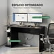 thumbnail image 4 of Escritorio Gamer Negro para 2 Monitores con Repisa Superior, Estante Inferior y Cajón, Gaming, 4 of 7