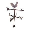 thumbnail image 1 of Hierro inoxidable Gallo veleta veleta jardín granja decoración decoraciones negro, 1 of 9