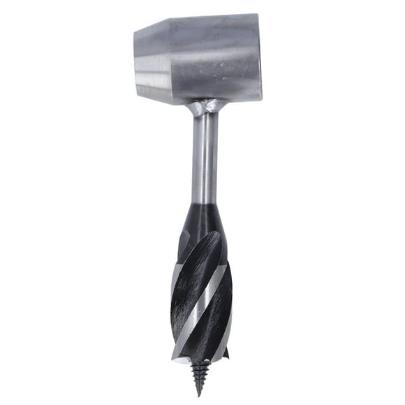 Ouitble foret Auger Foret Manuel Auger en Acier au Carbone, Outil de Survie Bushcraft pour le Travail du Bois 25mm