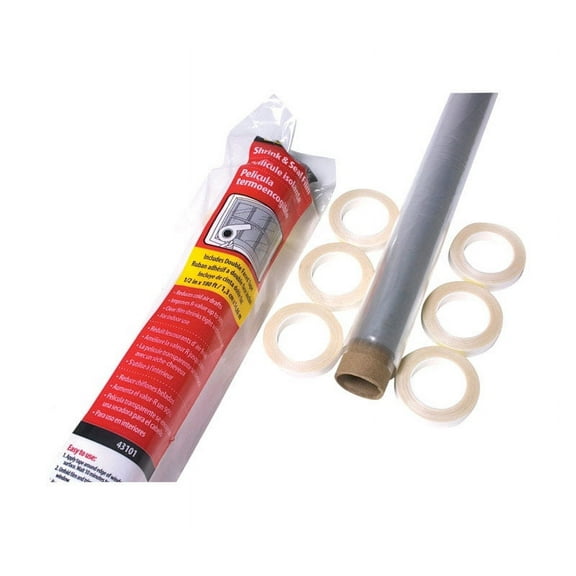 M-D Building Products Clear Indoor Window Shrink Film 84 in. W x 25 ft. L Insulation