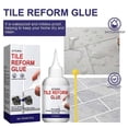 thumbnail image 3 of 1-3X White Grout Tiling Tile Repair Tile Gaps Refill Agent Tile Reforms Coating Molds Cleaner Tile Sealer Repair Glue, 3 of 4