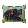 thumbnail image 2 of Betsy Drake SN219 11 x 14 in. Bear & Cub Small Indoor & Outdoor Pillow, 2 of 2