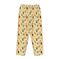 thumbnail image 5 of Goofa Tropical Fruits Printed Soft Pajama Pants for Women, Wide Leg Comfy Casual Lounge Yoga Pants-Medium, 5 of 9