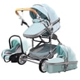 thumbnail image 4 of Baby stroller 3 in 1 stroller folding two-sided child four seasons kinderwagen baby carriage  high landscape Newborn Travelling ShopWise Round, 4 of 20