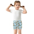 thumbnail image 5 of joogoo Cartoon Duck Capybaras Girls Lined Shorts Bike Dance Bottoms 8Y, 5 of 7