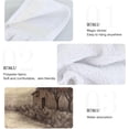 thumbnail image 5 of Retro Farmhouse Hand Towels Set of 2 Soft Absorbent Kitchen Hanging Towels Dish Cloths Bathroom Hand Towels with Loop & Hook for Kitchen Bathroom Wash cloth, 5 of 7