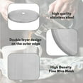 thumbnail image 3 of SHAR Stainless Steel 4 Inch Coffee Filter - Replacement Mesh Screen for 34oz/1000ml Cafetiere - 4-Pack, 3 of 5