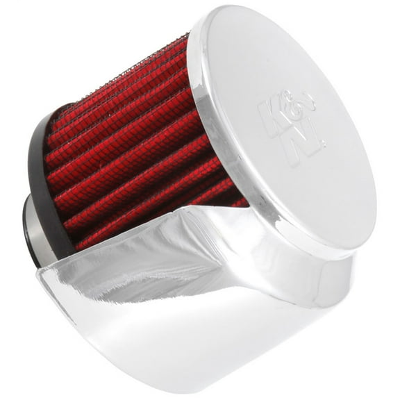 K&N Vent Air Filter/ Breather: High Performance, Premium, Washable, Replacement Engine Filter: Flange Diameter: 1.375 In, Filter Height: 2.5 In, Flange Length: 0.625 In, Shape: Breather, 62-1513