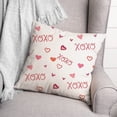 thumbnail image 3 of Creative Products XOXO Pattern 18 x 18 Spun Poly Pillow, 3 of 3