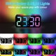thumbnail image 3 of Reloj Despertador Vibratorio, Despertador Dual Ruidoso Con Repetición, Pantalla De 7,4 Pulgadas, Números Grandes Para Dormitorio, 3 of 7
