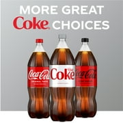 Diet Coke Soda Pop Bottle, 2 Liters
