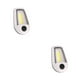 thumbnail image 3 of Sonducket Lámparas de inducción de luz nocturna Protección ocular Equipo para exteriores Mini antorcha Dormitorio ABS Resistencia al desgaste Blanco 2piezas, 3 of 6