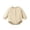Yellow, variant on Kezqiaxn Newborn Onesies Crew Neck Long Sleeve Bodysuit Cute Solid Color Cotton Rompers Fall Toddler Jumpsuits 3-24Months