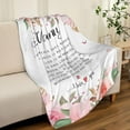 thumbnail image 3 of Nanny Gifts - Nanny Birthday Gifts - Nanny Gifts from Grandchildren - Gifts for Nanny from Grandkids - Nanny Birthday Gift Throw Blanket x ch, 3 of 7